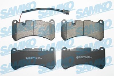 Комплект тормозных колодок, дисковый тормоз SAMKO 5SP2073 для MASERATI QUATTROPORTE