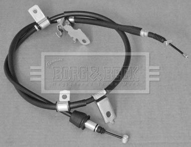 жило, ръчна спирачка BORG & BECK BKB3158