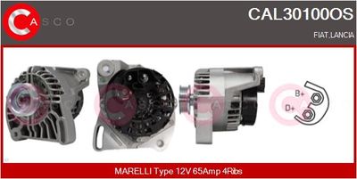 Генератор CASCO CAL30100OS для LANCIA Y