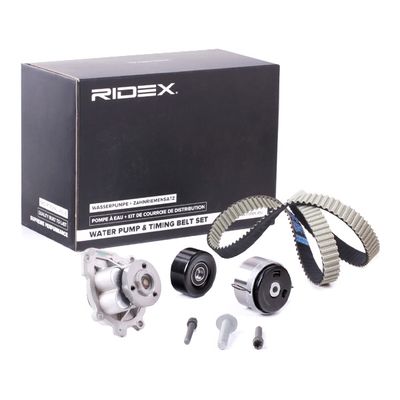 RIDEX Wasserpumpe + Zahnriemensatz (3096W0069)