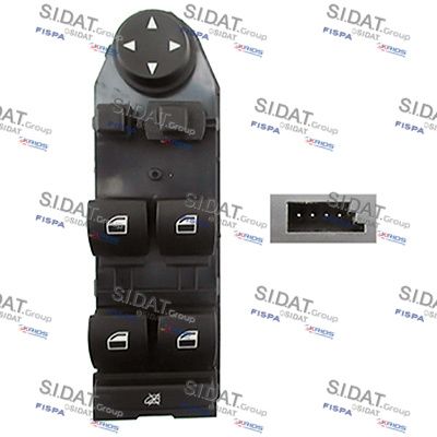 Выключатель, стеклолодъемник SIDAT 5.145337A2 для BMW X3