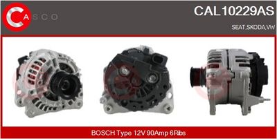 GENERATOR / ALTERNATOR CASCO CAL10229AS