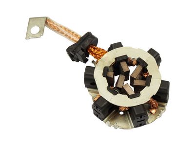 Halter, Kohlebürsten