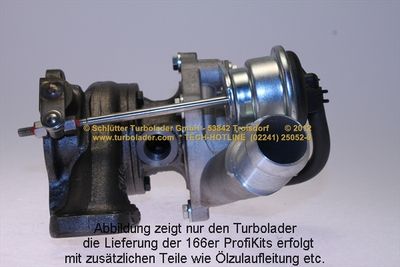 LADER AUFLADUNG SCHLÜTTER TURBOLADER 16600855 2