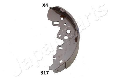 Комплект тормозных колодок JAPANPARTS GF-317AF для MAZDA E