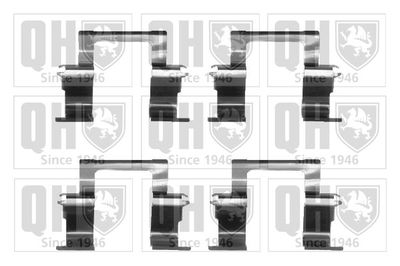 Комплектующие, колодки дискового тормоза QUINTON HAZELL BFK864 для OPEL FRONTERA