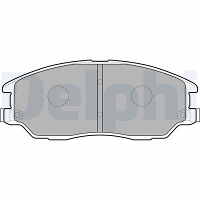 Brake Pad Set, disc brake LP1857