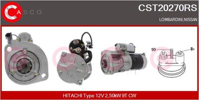 STARTER CASCO CST20270RS