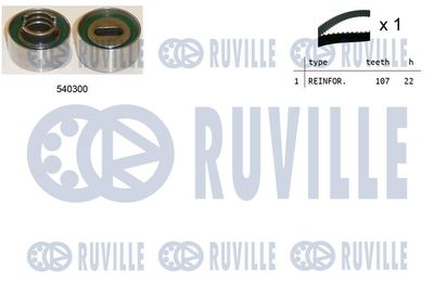 Комплект ремня ГРМ RUVILLE 550194 для KIA SEPHIA