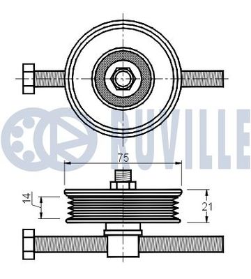 INTINZATOR CUREA CUREA DISTRIBUTIE RUVILLE 540971 1