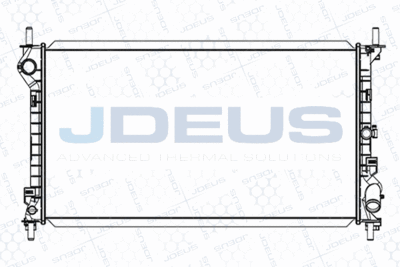 Радиатор, охлаждение двигателя JDEUS M-0121210 для FORD TOURNEO