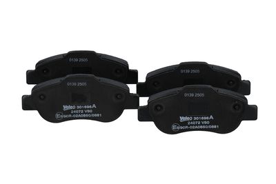 BREMSBELAGSATZ SCHEIBENBREMSE VALEO 301696A 26