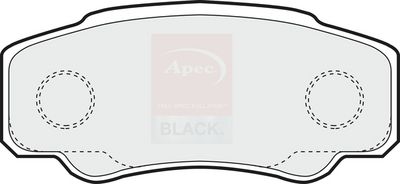 APEC Brake Pad Set, disc brake PAD1261B