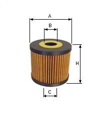 Масляный фильтр SAMPIYON FILTER CE 1022 E для VW FOX
