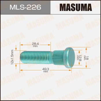 MASUMA MLS-226 Болт крепления колеса  для HYUNDAI  (Хендай Еqуус)