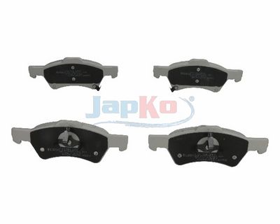 комплект спирачно феродо, дискови спирачки JAPKO