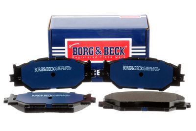 комплект спирачно феродо, дискови спирачки BORG & BECK BBP1993
