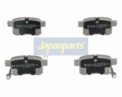 JAPANPARTS Stabdžių trinkelių rinkinys, diskinis stabdys