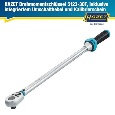 HAZET Momentový kľúč 5123-3CT