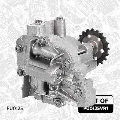 Komplet lanaca, pogon pumpe za ulje ET ENGINETEAM PU0125VR1