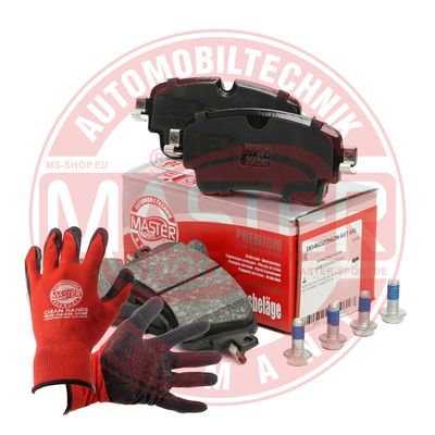 MASTER-SPORT GERMANY 13046027962N-SET-MSP Тормозные колодки и сигнализаторы для AUDI A4 B9 (8W2, 8WC) 30 TDI