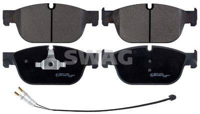 комплект спирачно феродо, дискови спирачки SWAG 62 91 6862