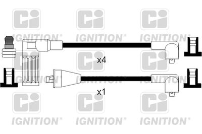 Комплект проводов зажигания QUINTON HAZELL XC908 для FIAT FIORINO