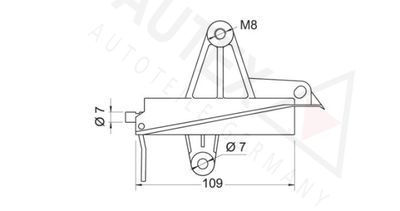 AMORTIZOR VIBRATII CUREA DISTRIBUTIE AUTEX 631272 1