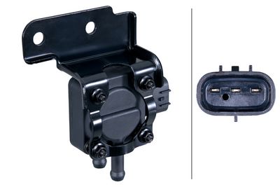 HELLA Sensor, exhaust pressure 6PP 358 392-381