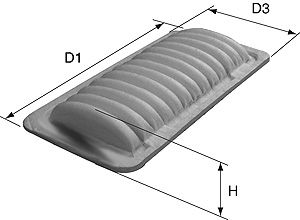 FILTRU AER DAVID VASCO A134 1