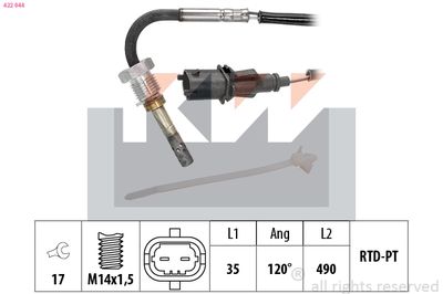 SENSOR ABGASTEMPERATUR