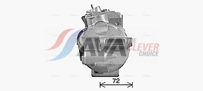 KOMPRESSOR KLIMAANLAGE AVA Clever Choice MSAK755