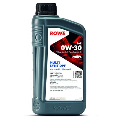 ROWE - motor. olej HIGHTEC MULTI SYNT DPF 0W30, 1L
