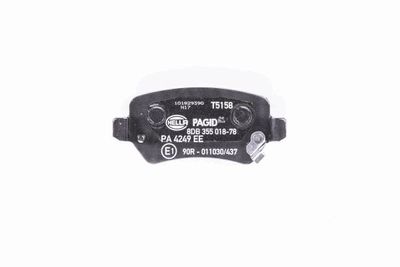 Brake Pad Set, disc brake 8DB 355 018-781