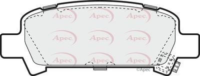 Brake Pad Set APEC PAD1143