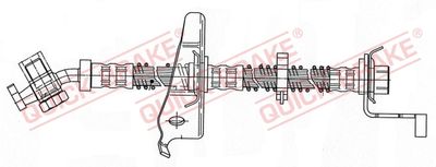 QUICK BRAKE 59.929X Тормозной шланг  для LAND ROVER DISCOVERY II (L318) 4.0 V8 4x4