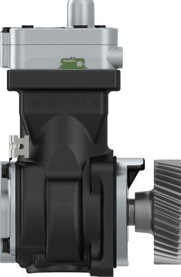 Compressor, capaciteit 352cm³, aantal cilinders: 1, type koeling: vloeibaar koelmiddel, met aandrijfschijf (gereviseerd)