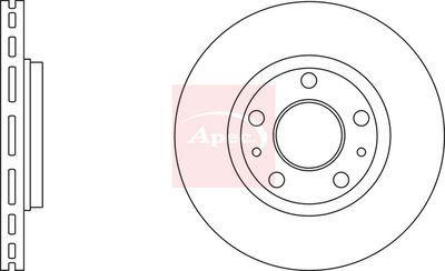 APEC Brake Disc DSK2676