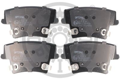 Комплект тормозных колодок, дисковый тормоз OPTIMAL BP-12569 для DODGE CHALLENGER