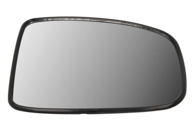 Zijspiegel glas