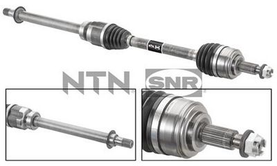 полуоска SNR