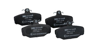 BREMSBELAGSATZ SCHEIBENBREMSE VALEO 301240A 25