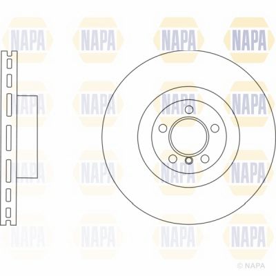 Brake Disc NAPA NBD5814