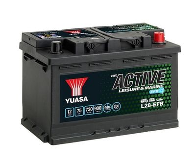 Batteri YUASA L28-EFB