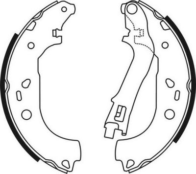 Brake Shoe Set C0F032ABE