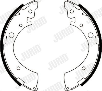 JURID 362237J Ремкомплект барабанных колодок  для HONDA LOGO (Хонда Лого)