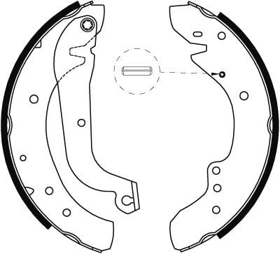 Brake Shoe Set GS8565