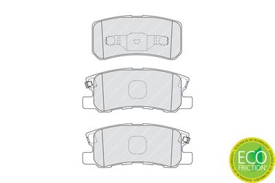 SET PLACUTE FRANA FRANA DISC FERODO FDB1992 1