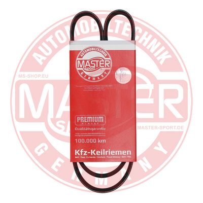 Ozubený klinový remeň MASTER-SPORT GERMANY 4PK950-PCS-MS