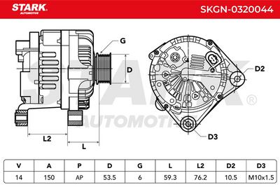 генератор STARK SKGN-0320044